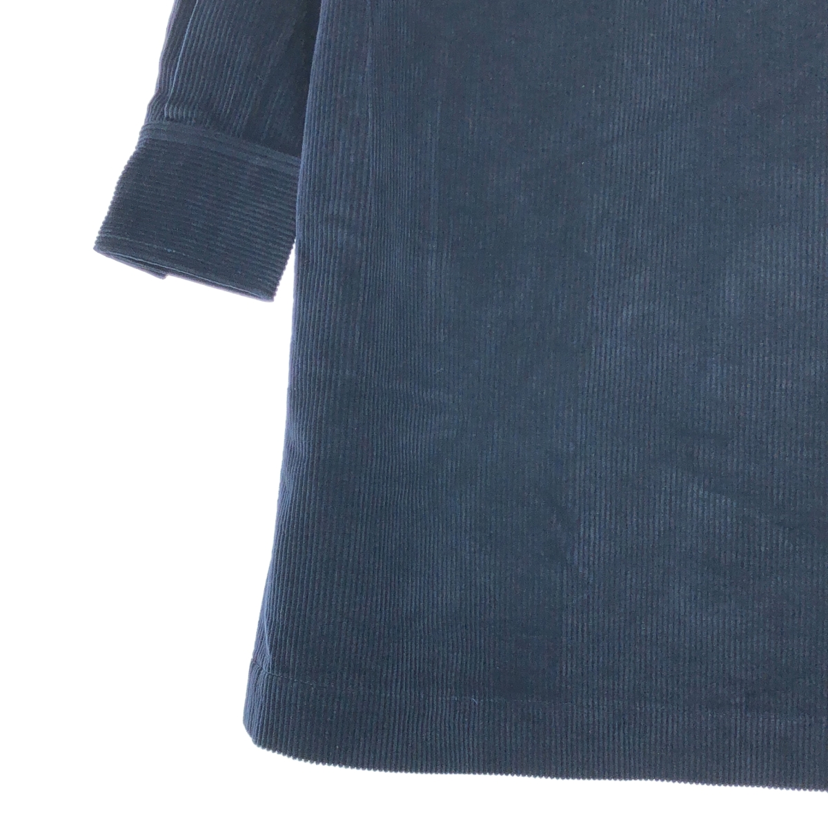 MAISON KITSUNE / メゾンキツネ DOUBLE POCKET MINI DRESS コーデュロイ シャツワンピース