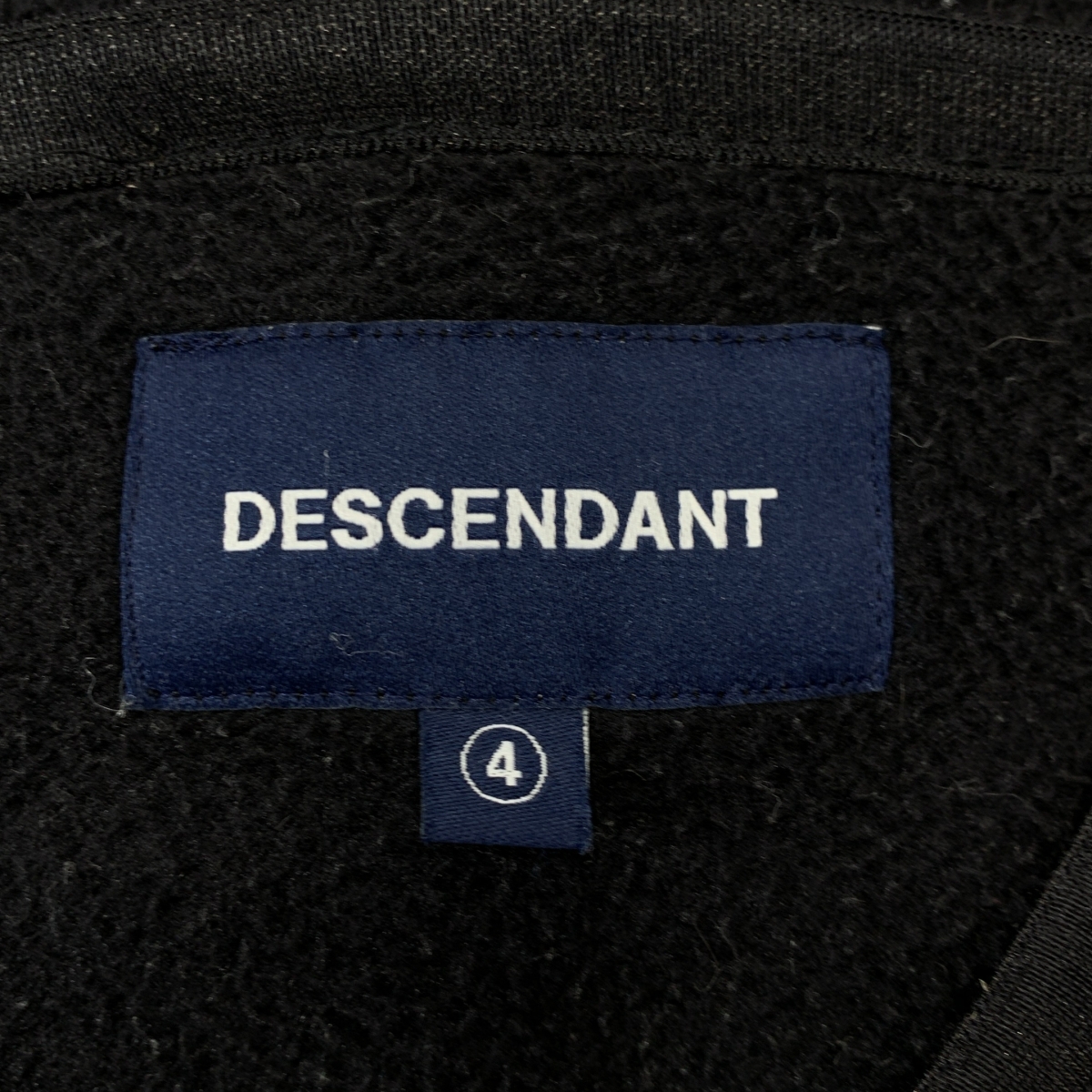 DESCENDANT / ディセンダント FLEECE CARDIGAN / オーバーシルエット ノーカラー フリース カーディガン ジャケット
