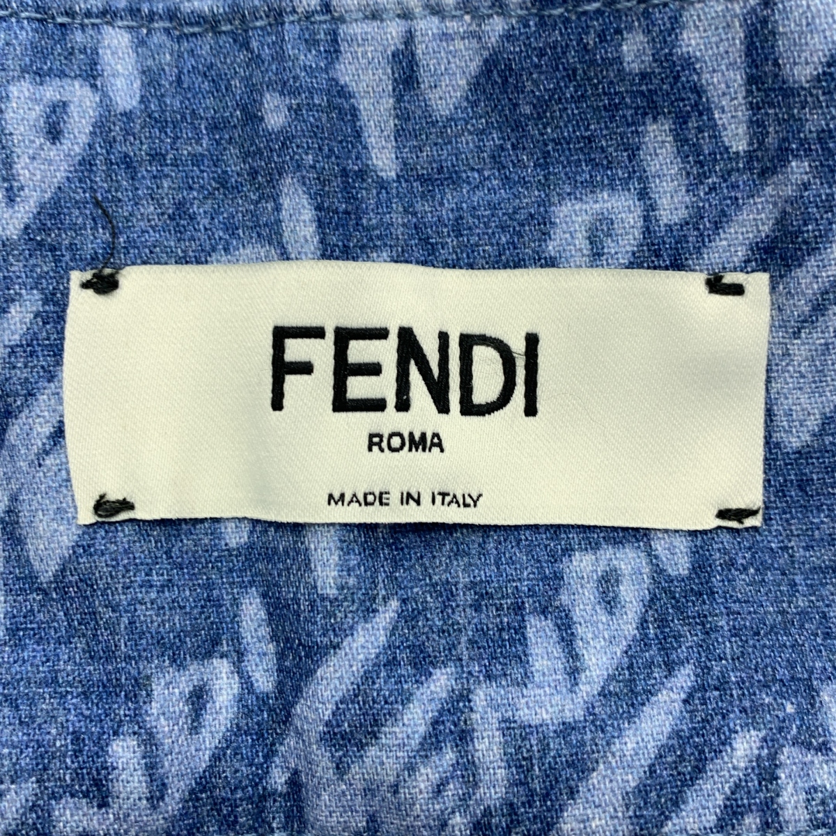 FENDI / フェンディ 総柄 ロゴ ズッカジップ ショートパンツ