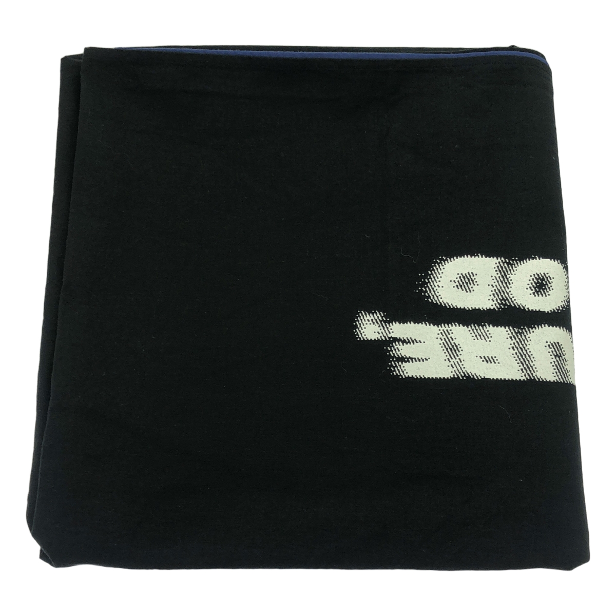 COMME des GARCONS / コムデギャルソン メッセージ ロゴ 大判 ストール