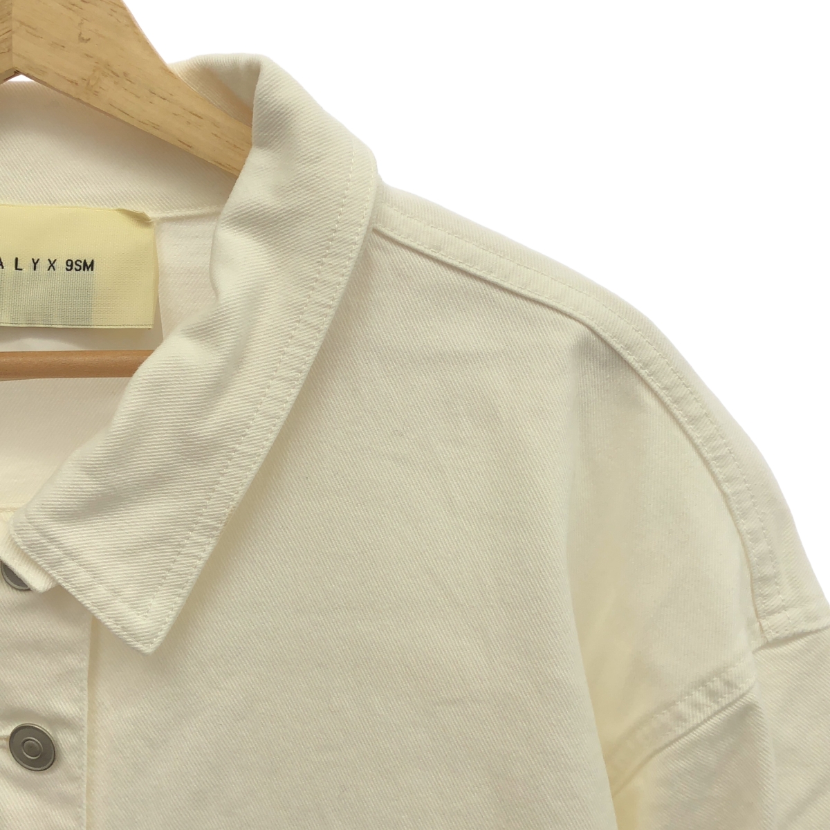 1017 ALYX 9SM / アリクス オーバーサイズ ホワイト デニムジャケット