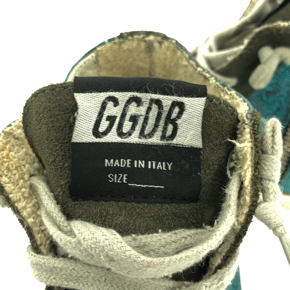 GOLDEN GOOSE / ゴールデングース FRANCY ヴィンテージ加工 サイドジップ ハイカットスニーカー