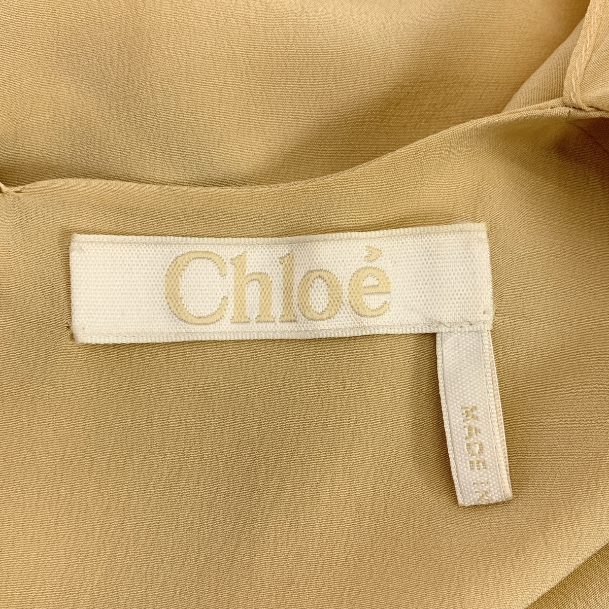 Chloe / クロエ プルオーバー バックリボン ブラウス シャツ