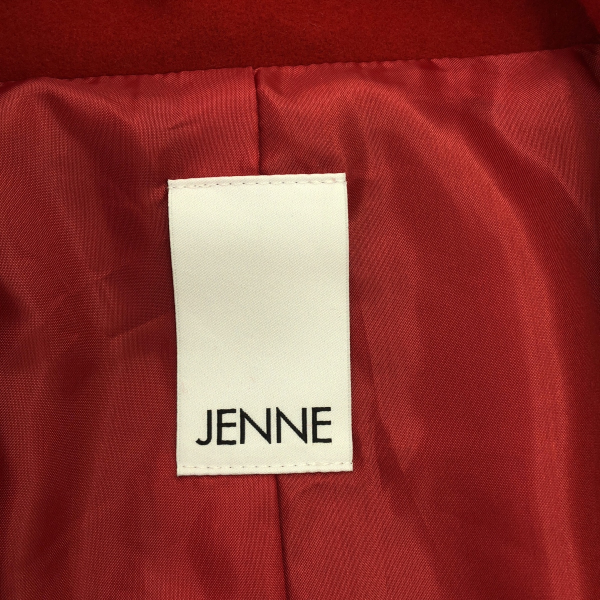 JENNE / ジェンヌ ウール ベルテッド コート