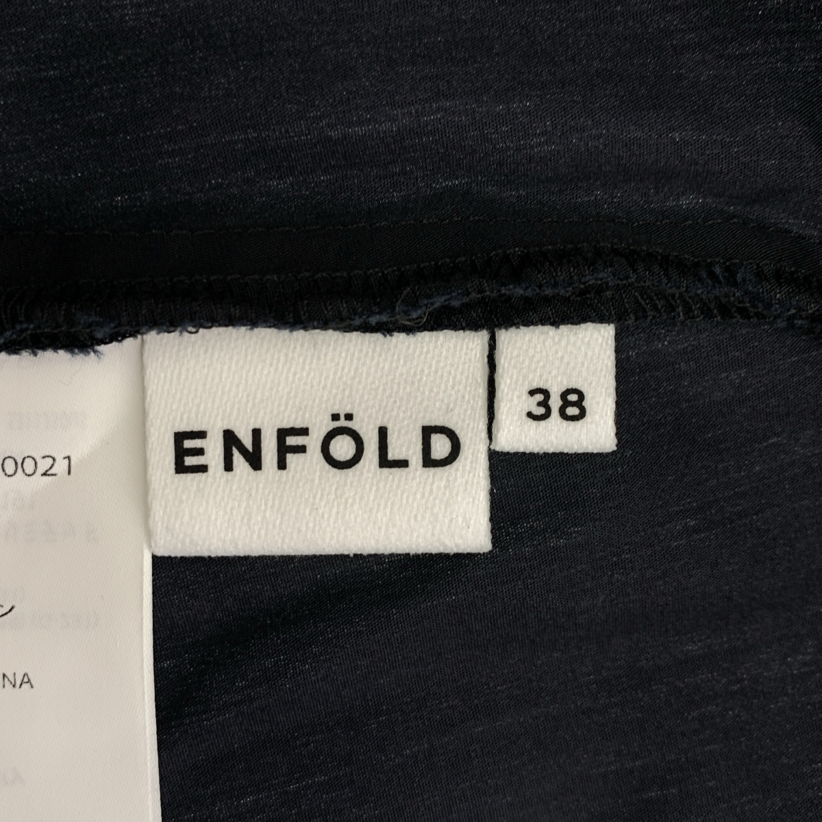ENFOLD / エンフォルド CIRCLE SLEEVELESS-SHIRT サークル ノースリーブ シャツ