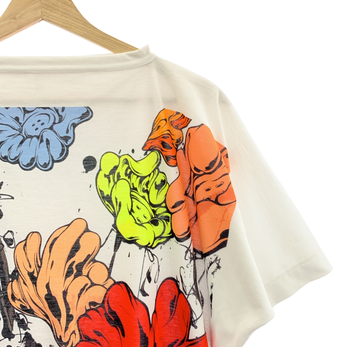 tao COMME des GARCONS / タオコムデギャルソン コットン フローラルプリント カットソー