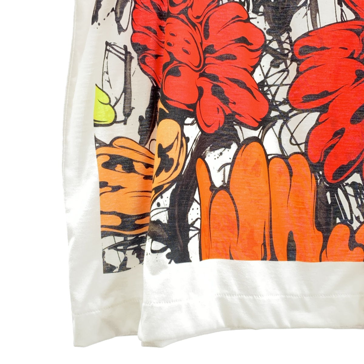 tao COMME des GARCONS / タオコムデギャルソン コットン フローラルプリント カットソー