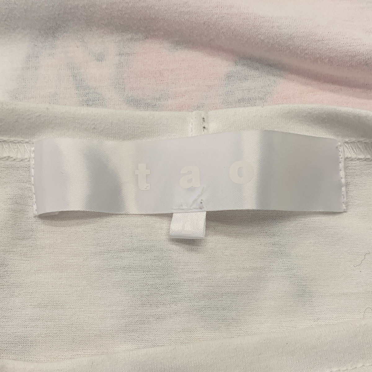 tao COMME des GARCONS / タオコムデギャルソン コットン フローラルプリント カットソー