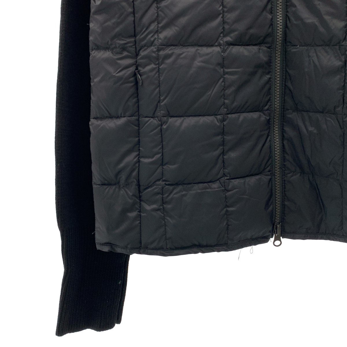 TAION / タイオン ハイネック ニットダウン ジャケット