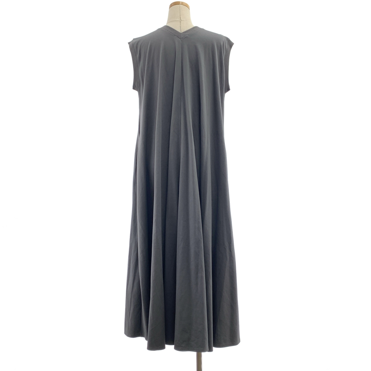 ATON / エイトン SUVIN AIR SPINNING 18/- FLARED DRESS ワンピース