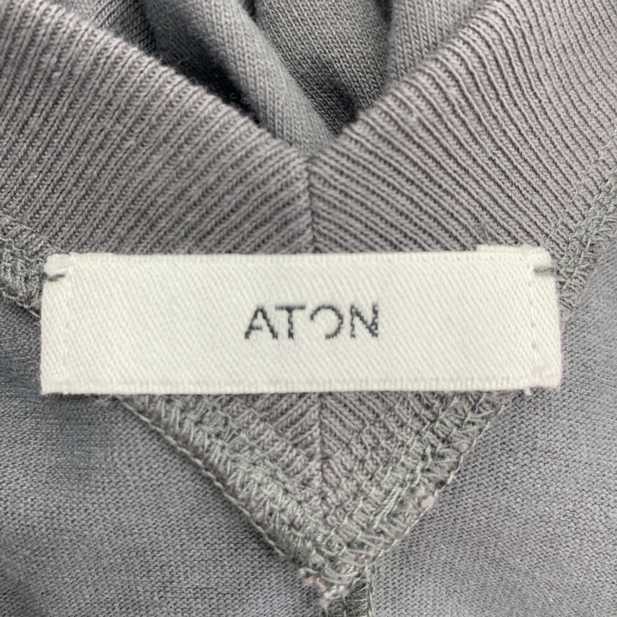 ATON / エイトン SUVIN AIR SPINNING 18/- FLARED DRESS ワンピース