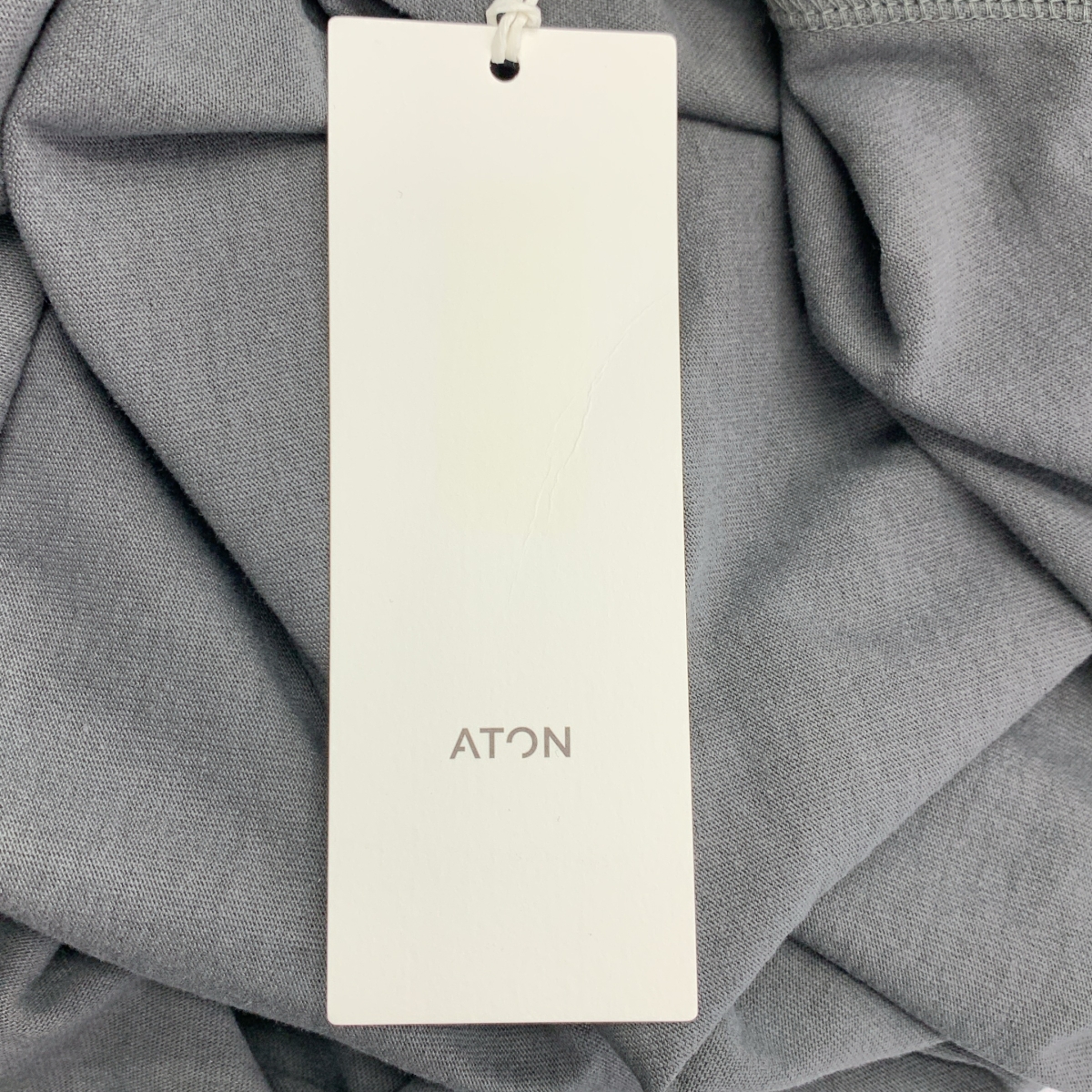 ATON / エイトン SUVIN AIR SPINNING 18/- FLARED DRESS ワンピース