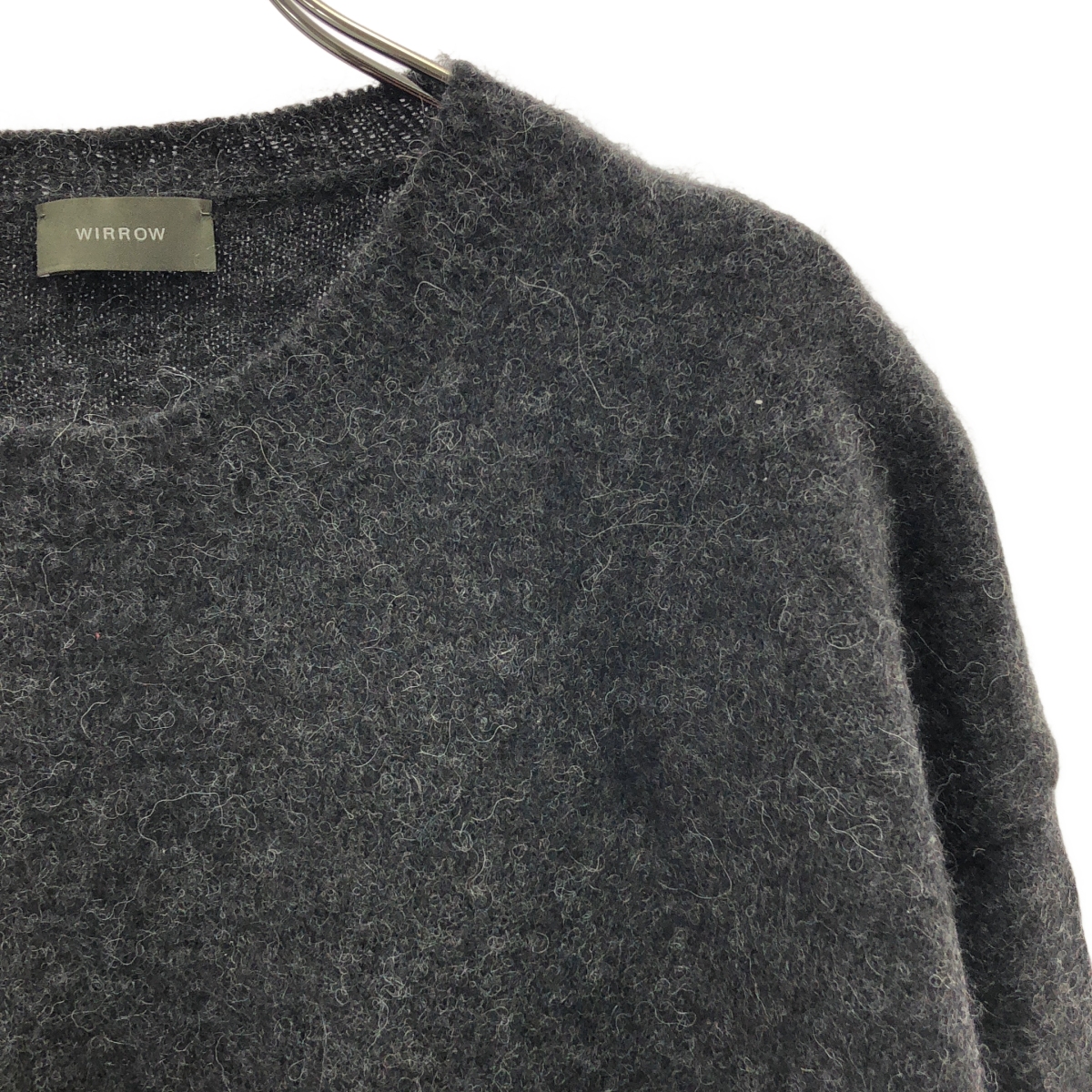 WIRROW / ウィロウ Alpaca wool wide knit pullover アルパカ ウール ワイド ニット プルオーバー