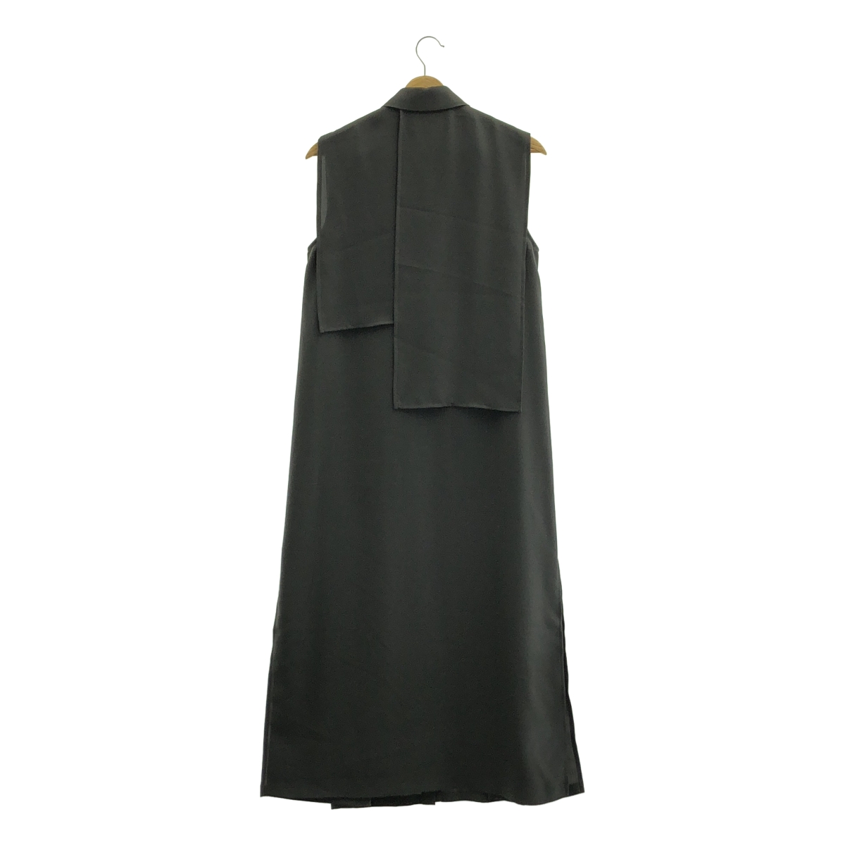 ENFOLD / エンフォルド NO-SLEEVES LONG SHIRT ノースリーブ ロングシャツ ワンピース