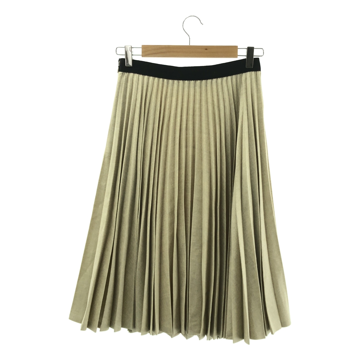 MARGARET HOWELL / マーガレットハウエル ウール カシミヤ プリーツスカート