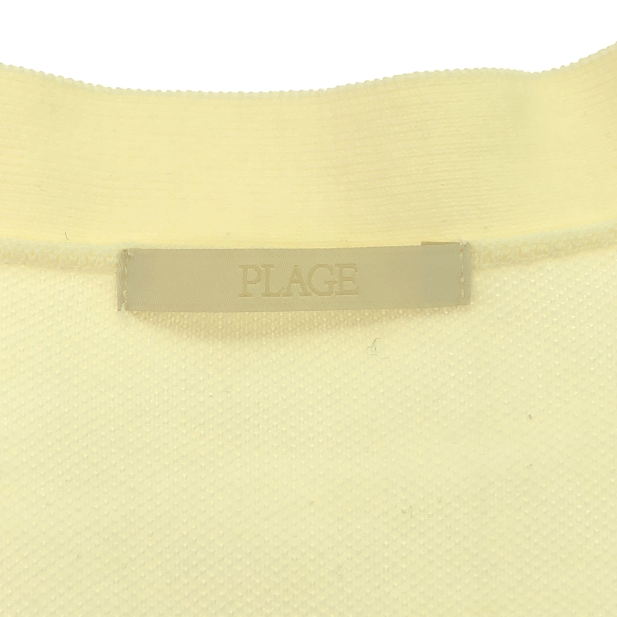 Plage / プラージュ CRAFT curvy カーディガン