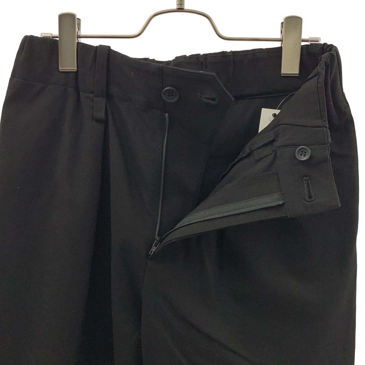 ISSEY MIYAKE / イッセイミヤケ Simple Ensemble ギャザー テーパード パンツ
