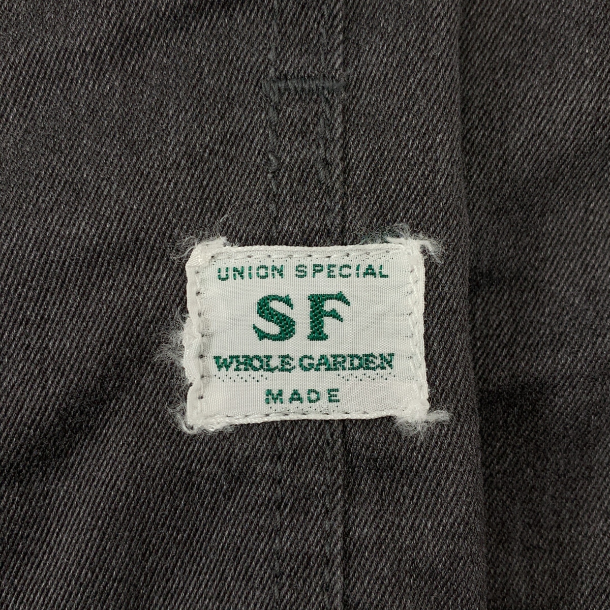 SASSAFRAS / ササフラス ダブルポケット ワイド カーゴパンツ