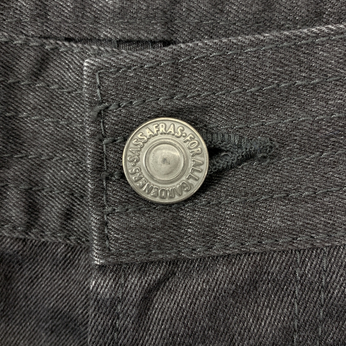 SASSAFRAS / ササフラス ダブルポケット ワイド カーゴパンツ