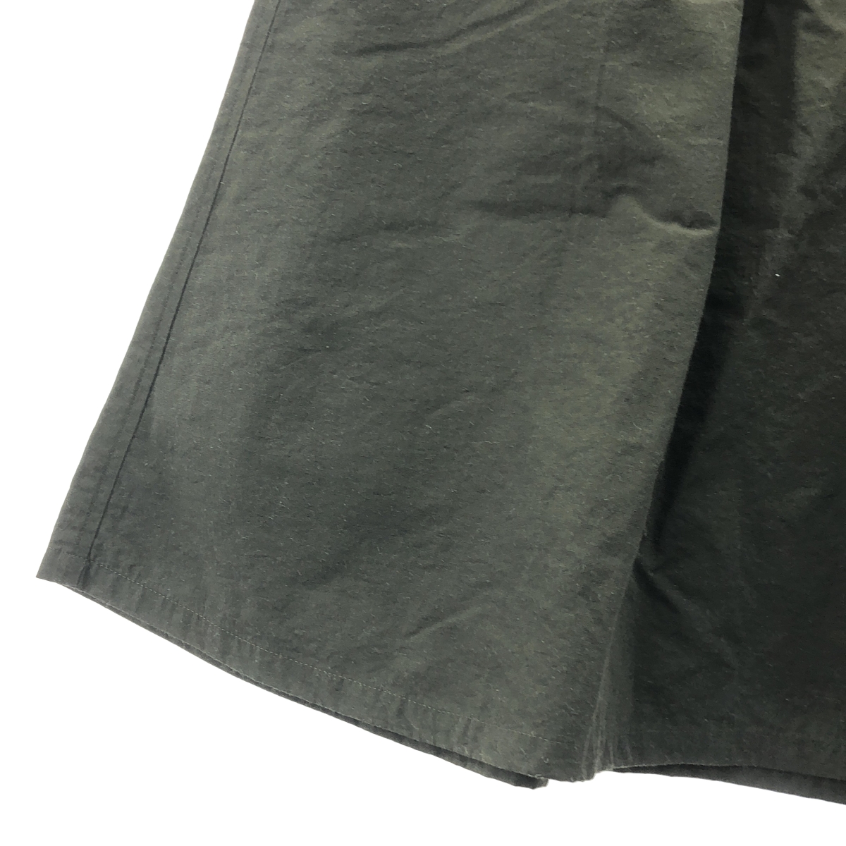 YOHJI YAMAMOTO +NOIR / ヨウジヤマモトプリュスノアール ナイロン コットン シルク タック ワイドパンツ