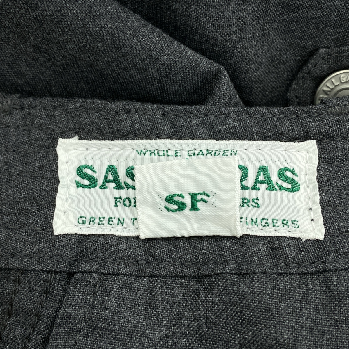 SASSAFRAS / ササフラス SPRAYER PANTS ポリエステル  コットン スプレイヤーパンツ