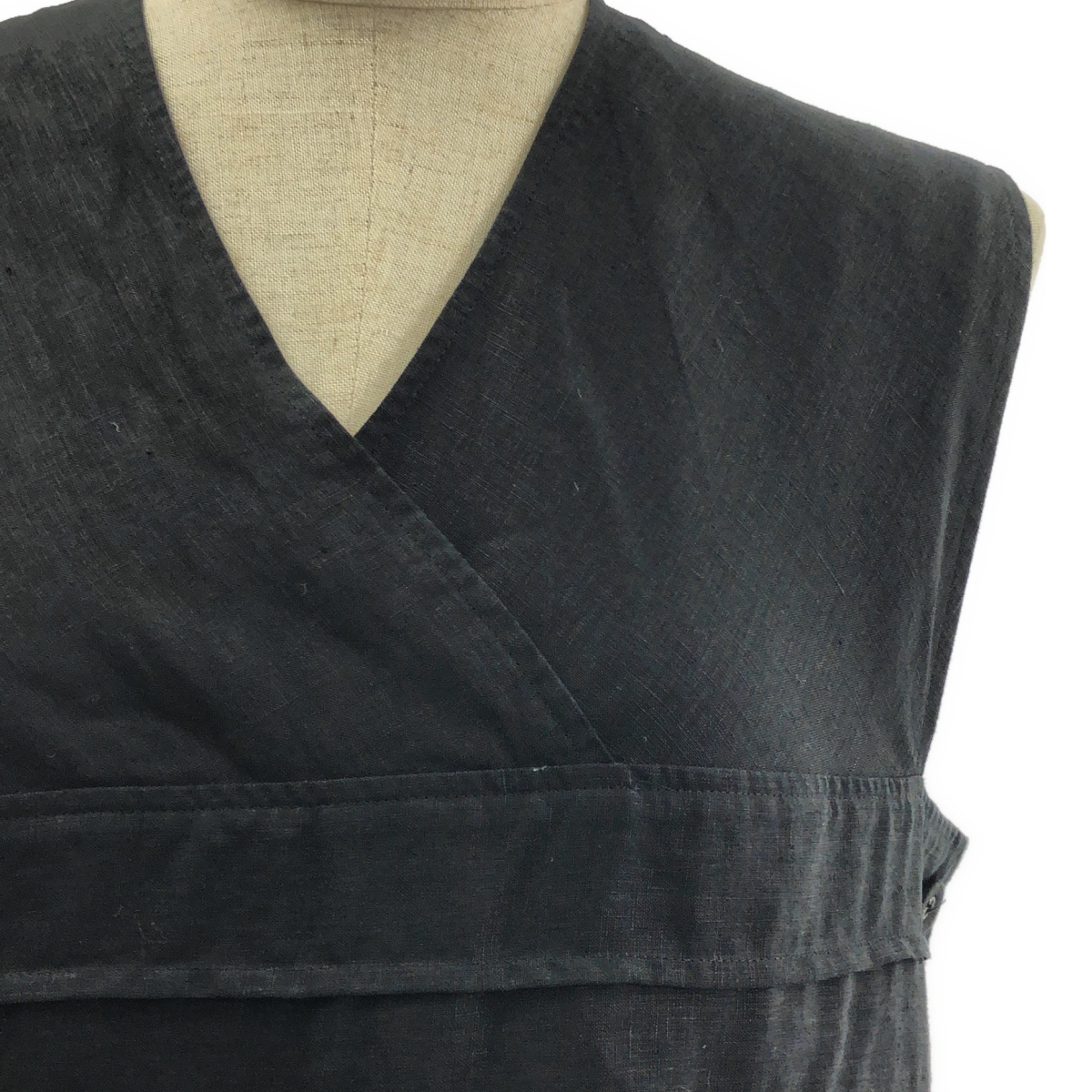 HYKE / ハイク LINEN MAXI DRESS リネン マキシ ロングワンピース