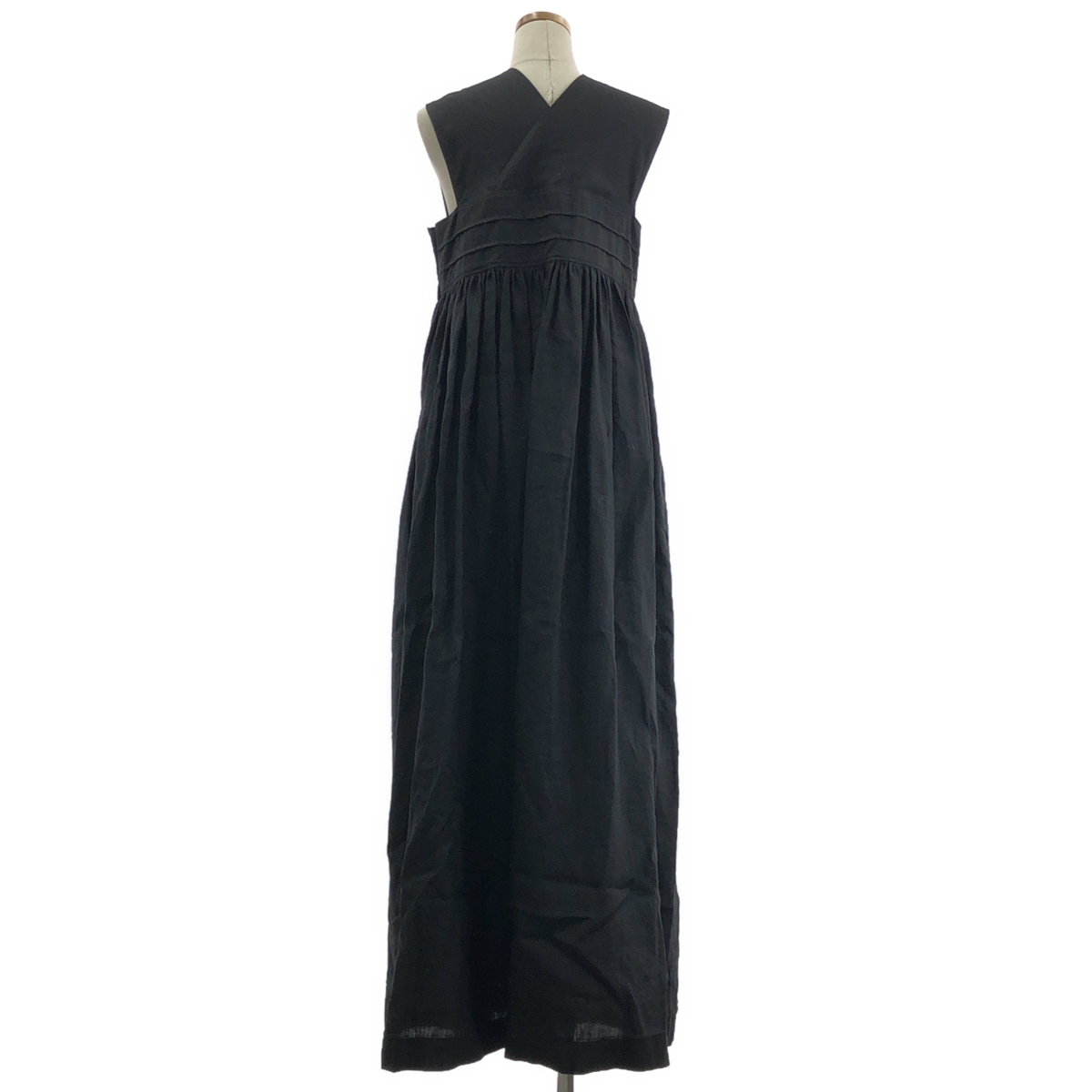 HYKE / ハイク LINEN MAXI DRESS リネン マキシ ロングワンピース