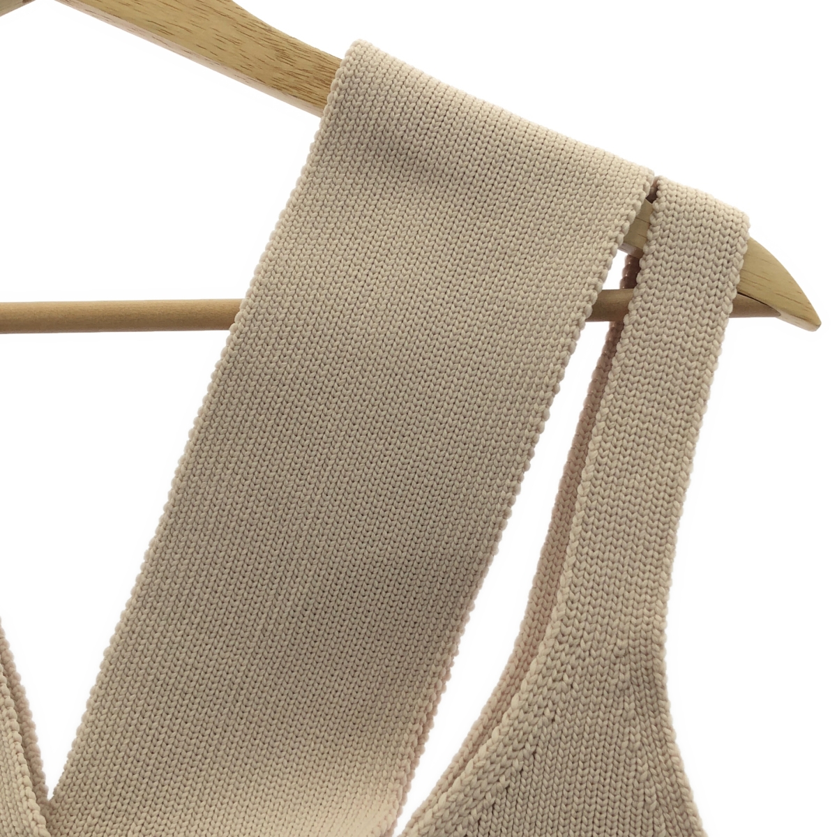 TAN / タン レイヤード ニット ビスチェ