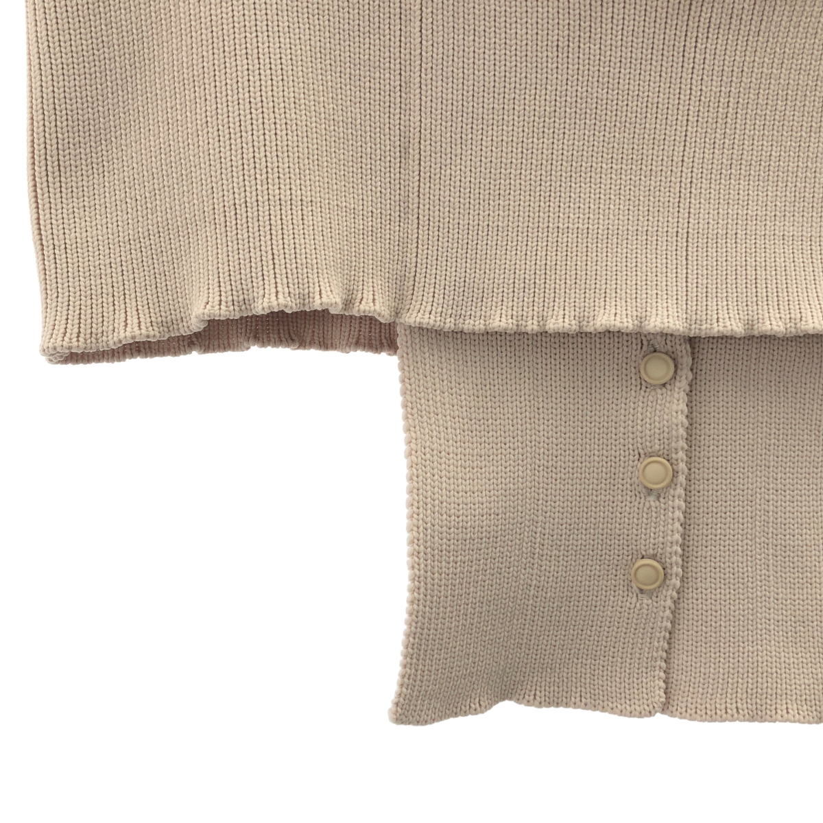 TAN / タン レイヤード ニット ビスチェ