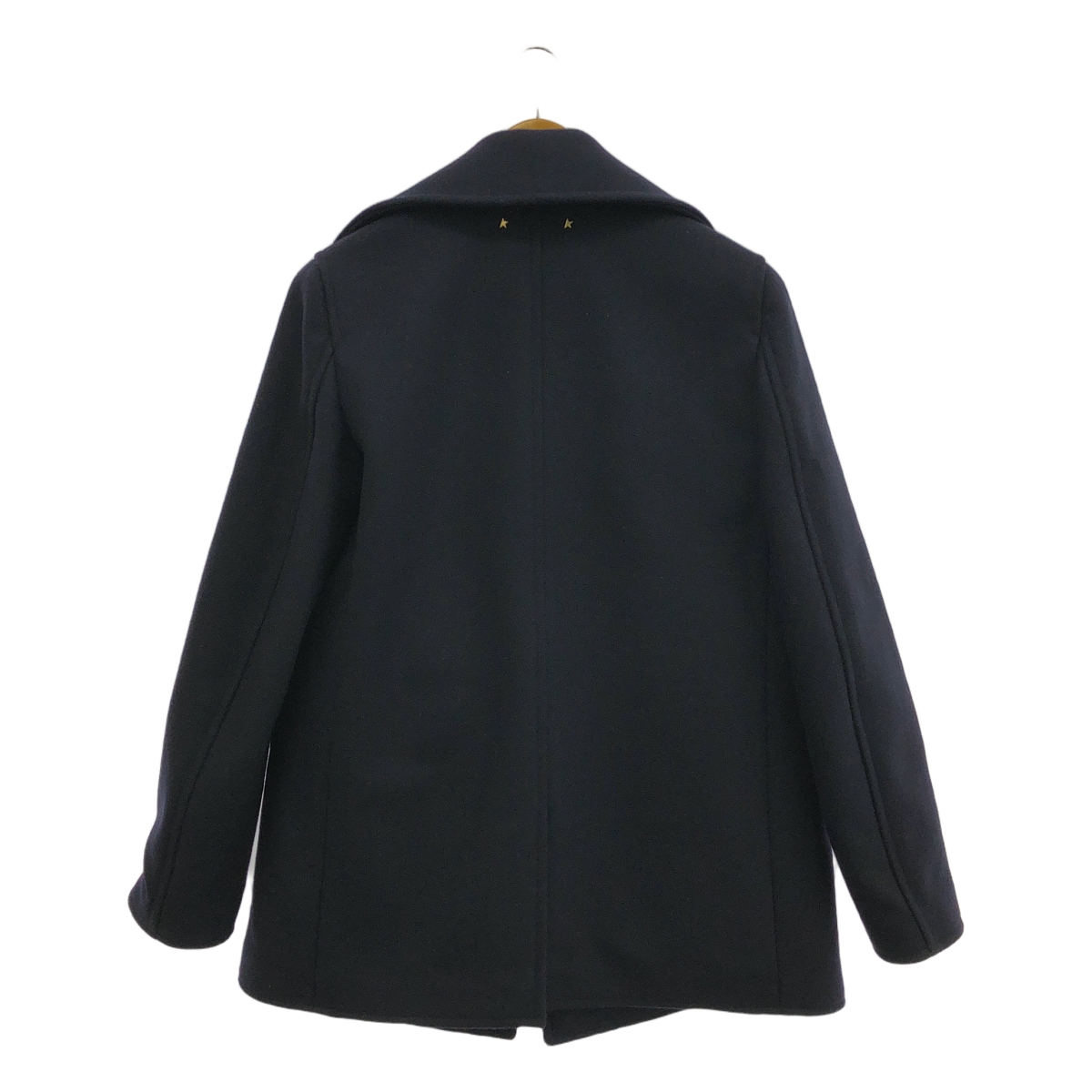Deuxieme Classe / ドゥーズィエムクラス 【 GOLDEN GOOSE / ゴールデングース 】 金ボタン PEAコート / ロゴ総裏地