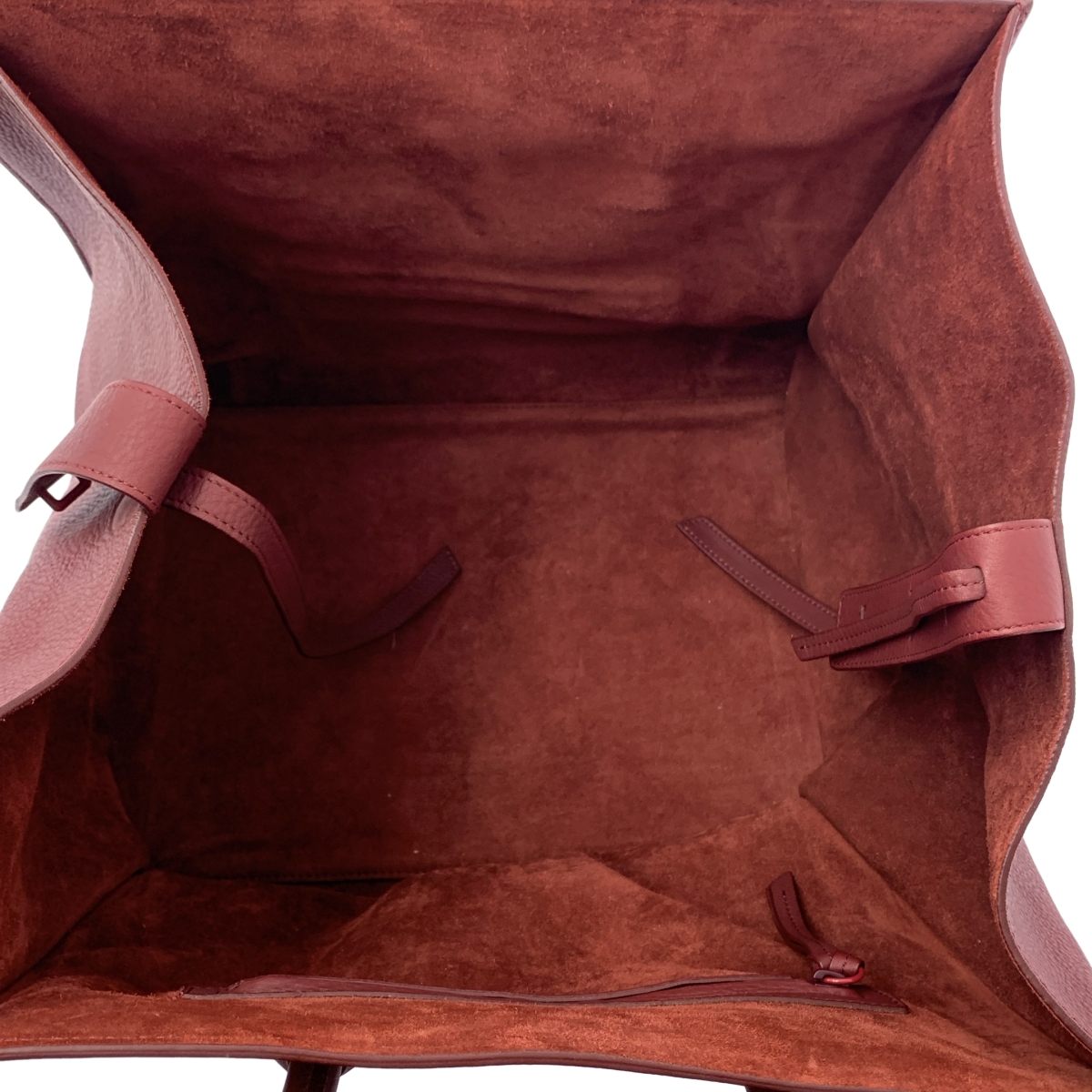 CELINE / セリーヌ スクエア ラゲージ ファントム レザー トートバッグ