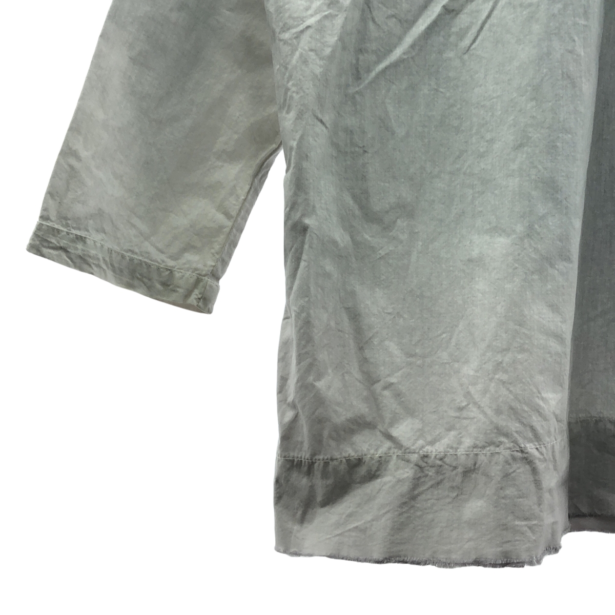 H+ HANNOH WESSEL / アッシュプリュスアノーヴェセル コットン プルオーバー ロングシャツ