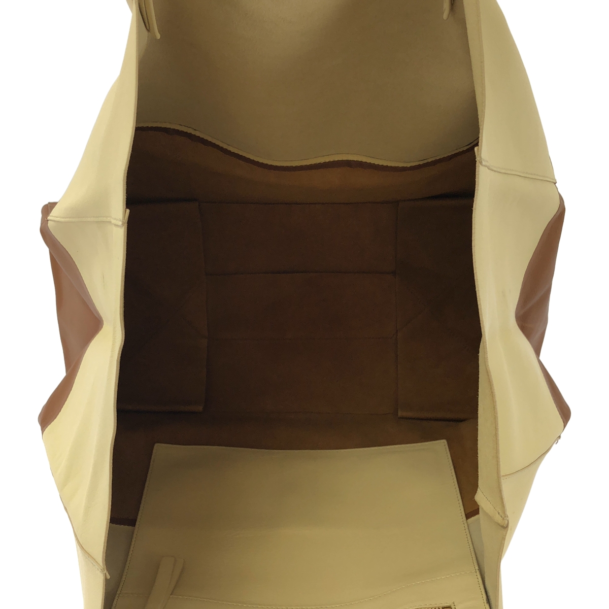 CELINE / セリーヌ by Phoebe Philo / ホリゾンタル カバ バイカラー トートバッグ