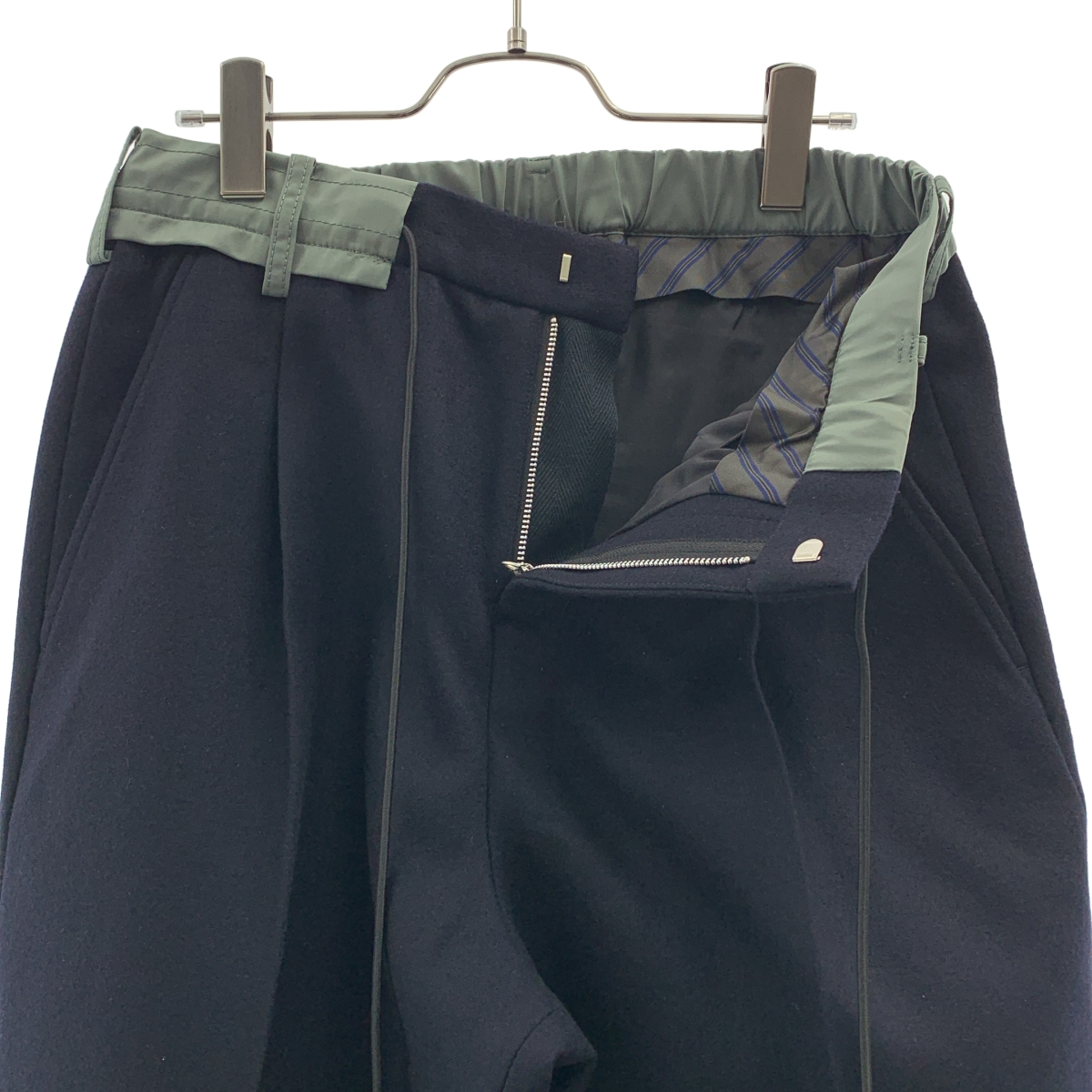 sacai / サカイ Wool Melton Pants  / ウール メルトン ドローストリング パンツ