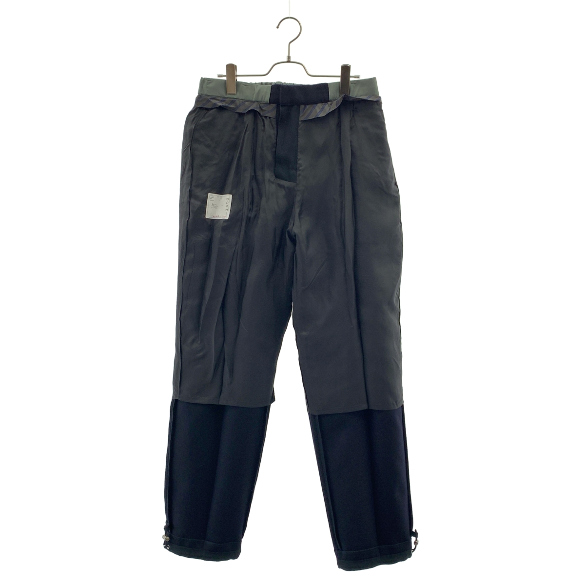 sacai / サカイ Wool Melton Pants  / ウール メルトン ドローストリング パンツ