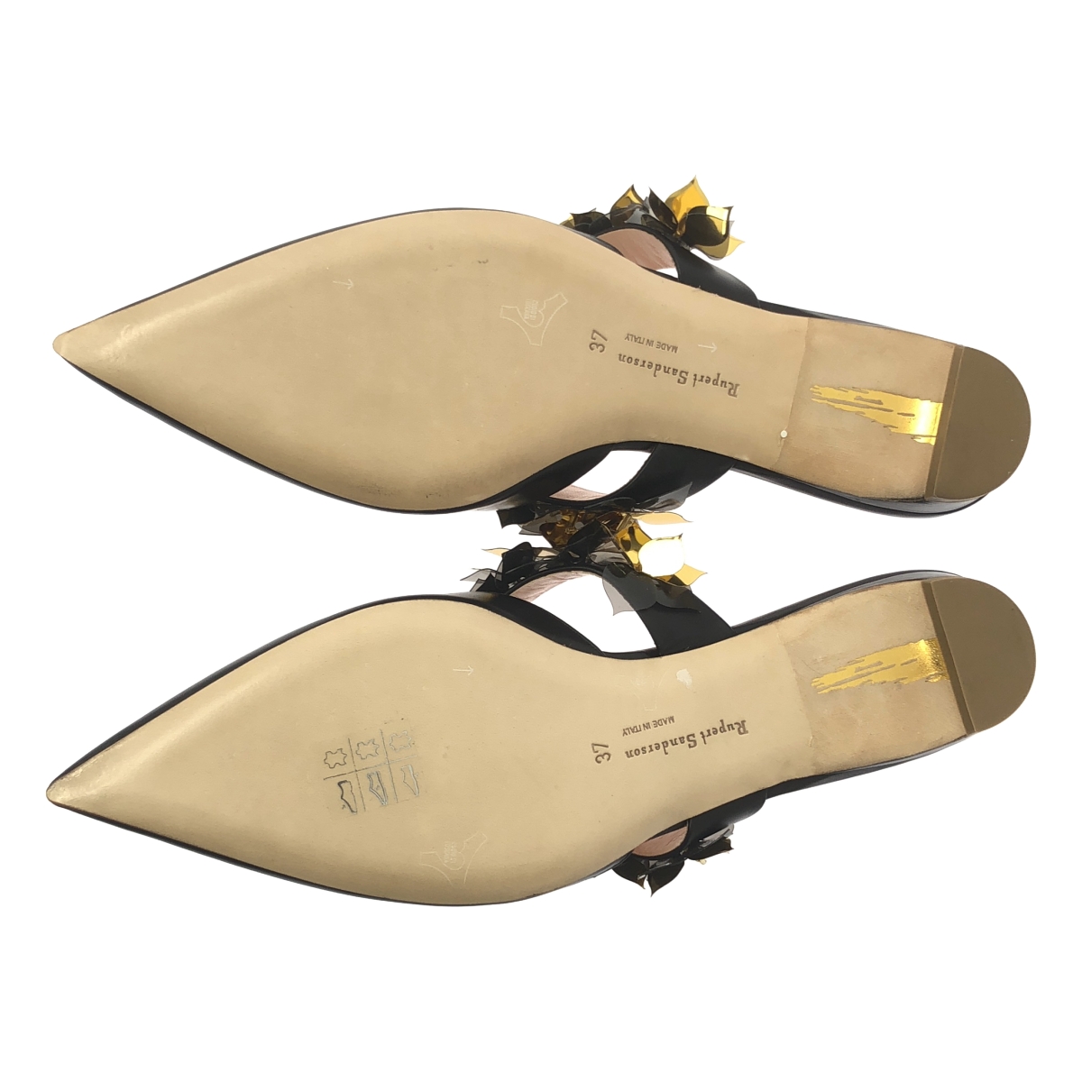 Rupert Sanderson / ルパートサンダーソン ポインテッドトゥ サンダル ミュール