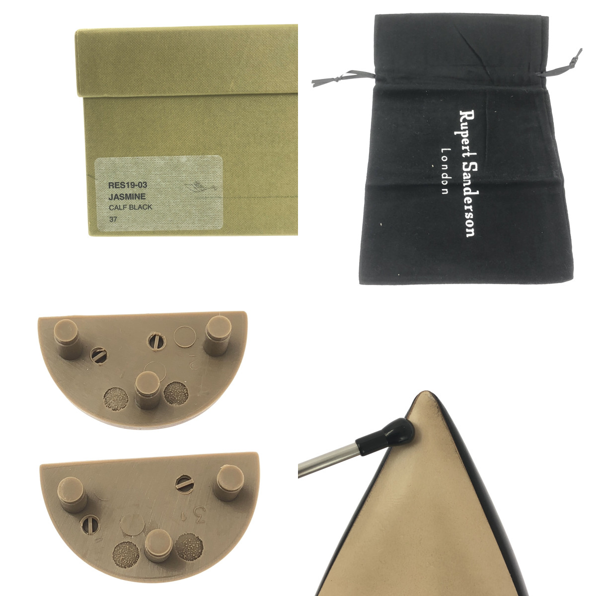 Rupert Sanderson / ルパートサンダーソン ポインテッドトゥ サンダル ミュール