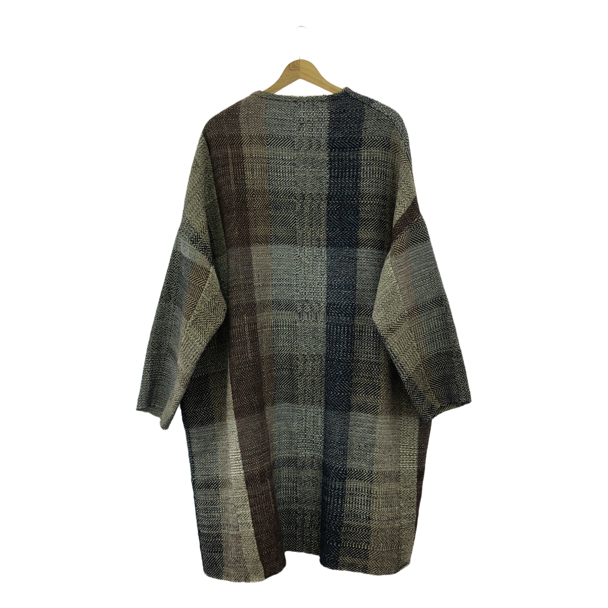 ISABELLA STEFANELLI / イザベラステファネリ Virginia check coat / Earth&Soul ヴァージニア コート