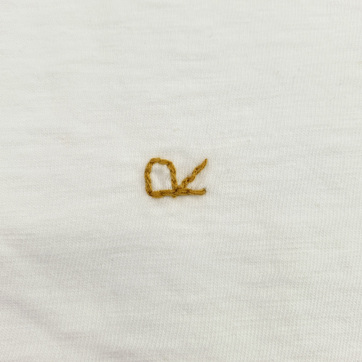 45r / フォーティファイブアール ジンバブエコットンの四角Tシャツ