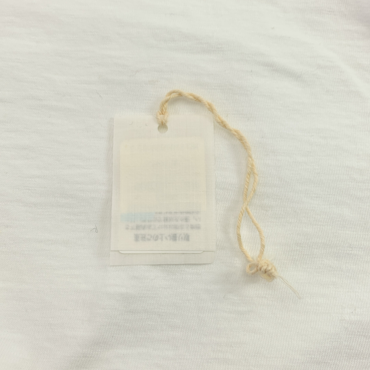 45r / フォーティファイブアール ジンバブエコットンの四角Tシャツ