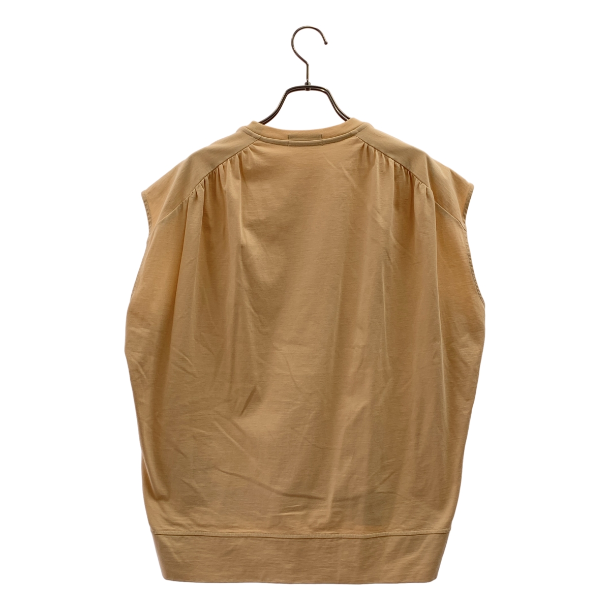 Drawer / ドゥロワー コットン天竺ノースリーブプルオーバー