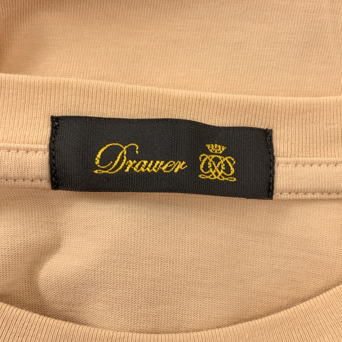 Drawer / ドゥロワー コットン天竺ノースリーブプルオーバー