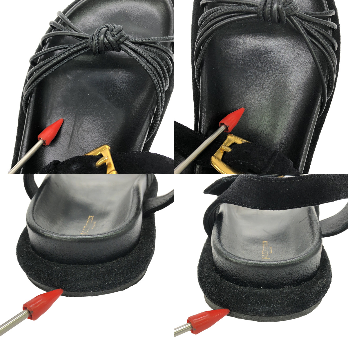 J&M DAVIDSON / ジェイアンドエムデヴィッドソン STRAPPY KNOTTED SANDAL ストラッピー ノット サンダル