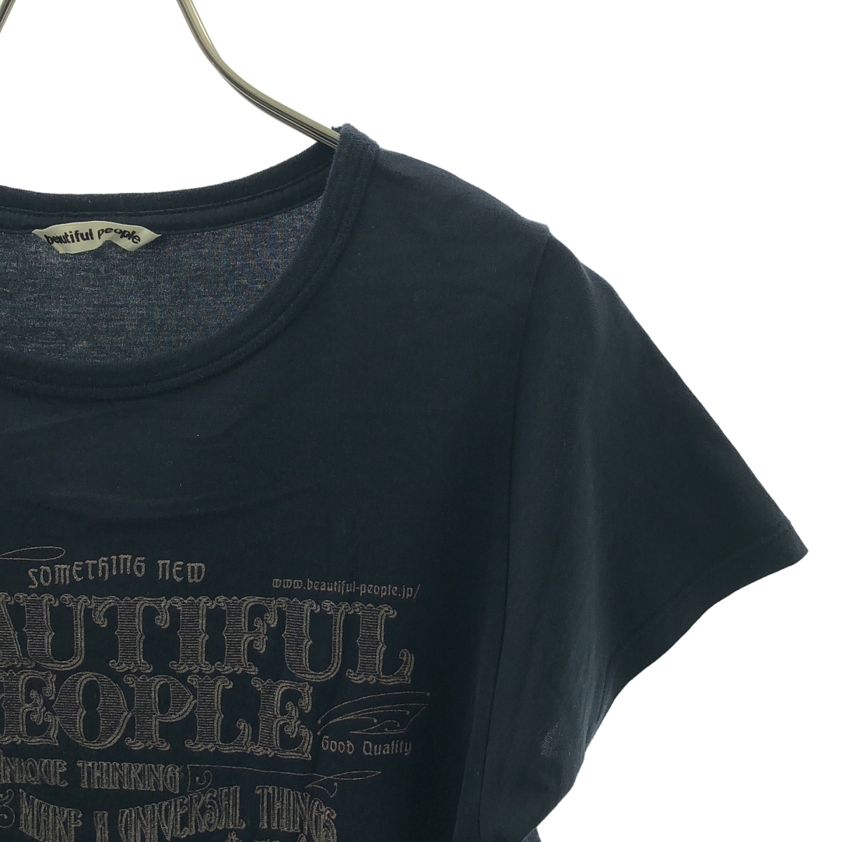 beautiful people / ビューティフルピープル ロゴ プリント Tシャツ カットソー
