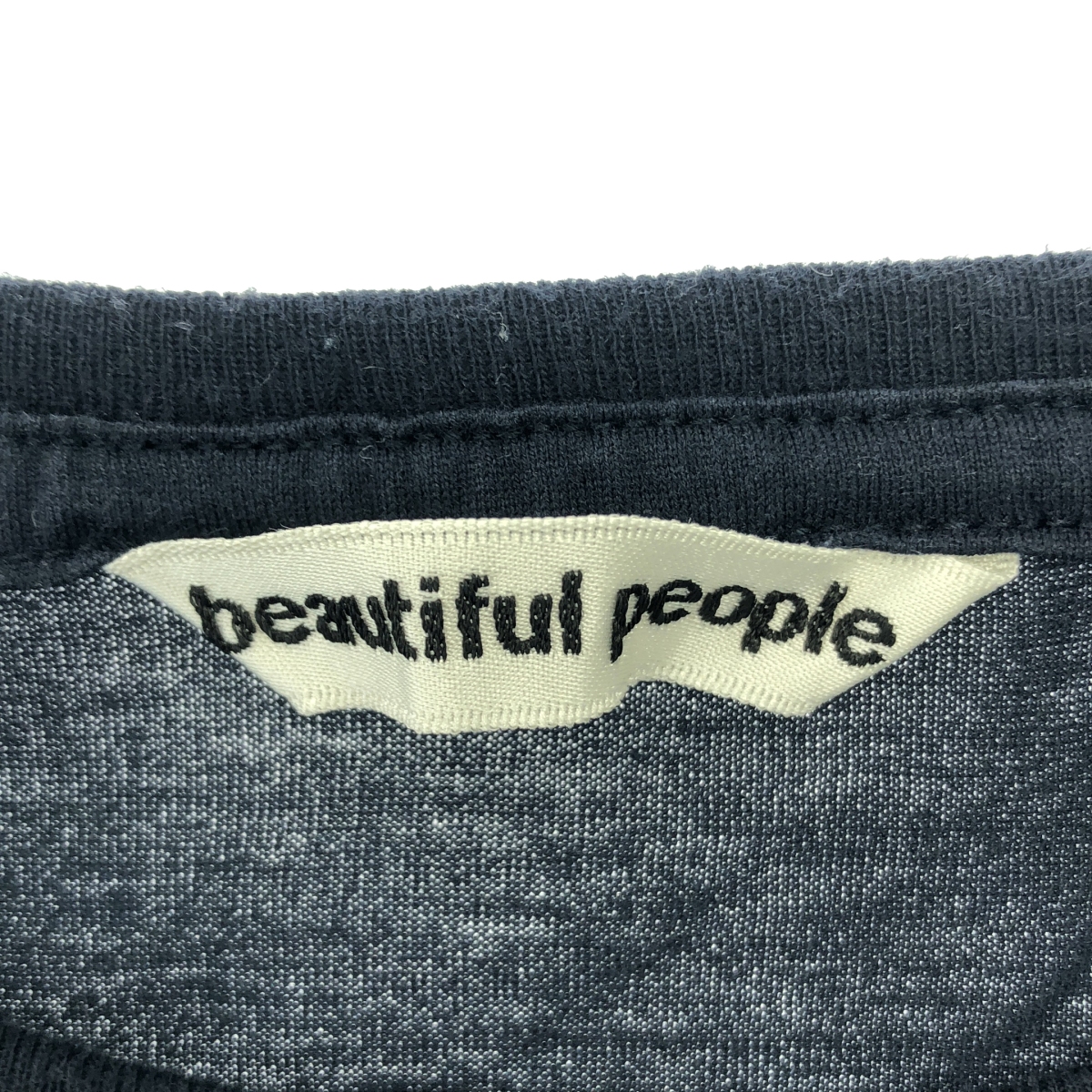 beautiful people / ビューティフルピープル ロゴ プリント Tシャツ カットソー