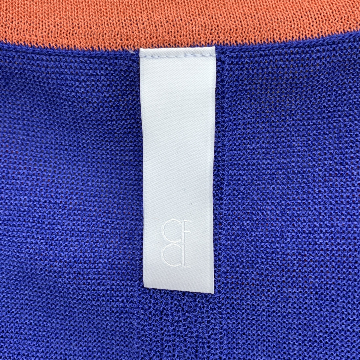 CFCL / シーエフシーエル TC GARTER SHORT SLEEVE TEE SHIRT / オーバーシルエット スリット Tシャツ カットソー