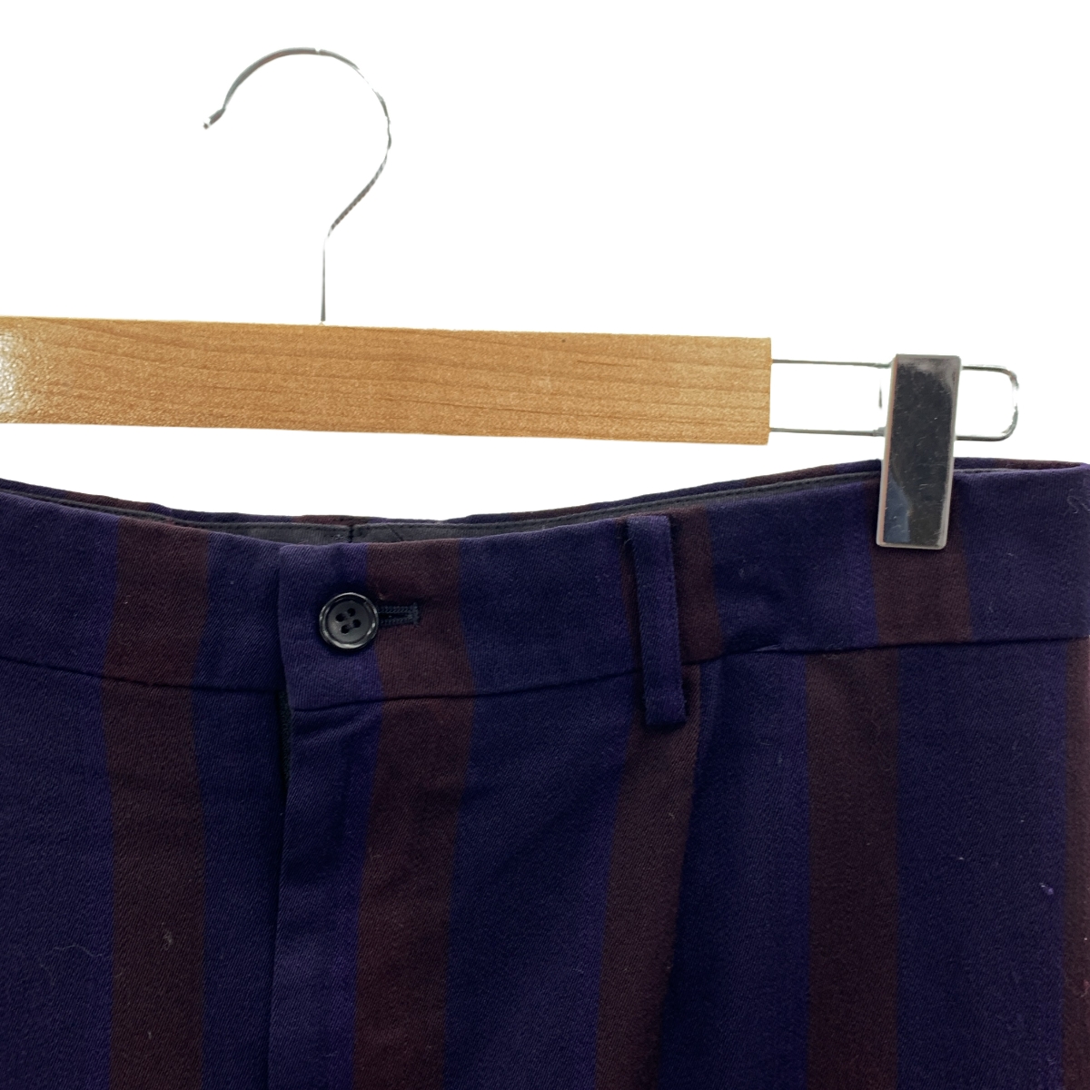 tricot COMME des GARCONS / トリココムデギャルソン 製品染め ウール ストライプ スカート