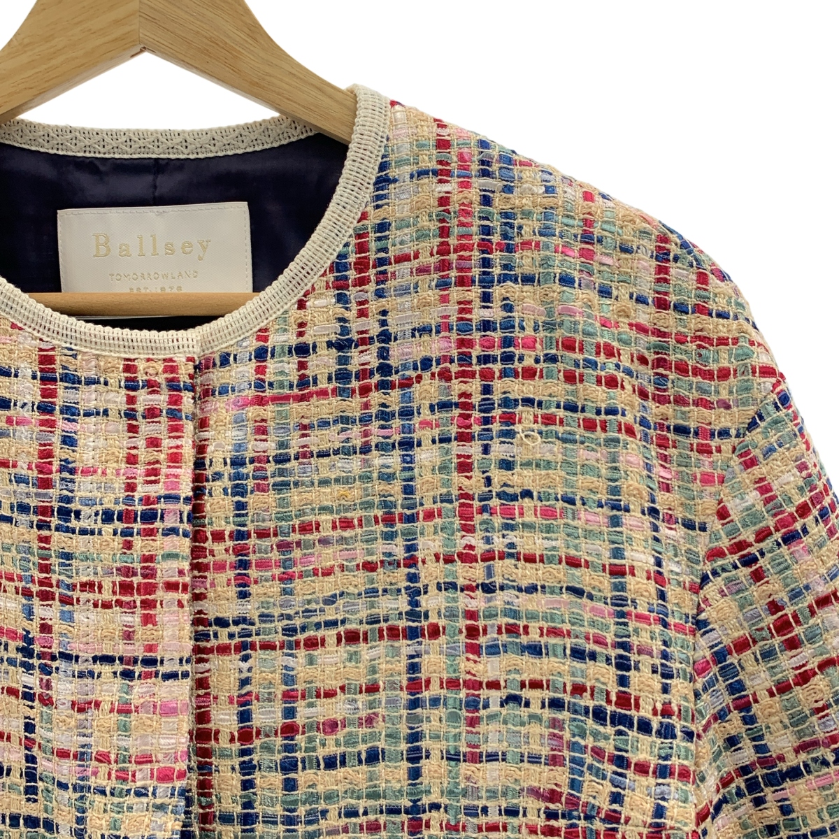 Tomorrowland BALLSEY / トゥモローランドボールジー モザイクツイード ショートクルージャケット
