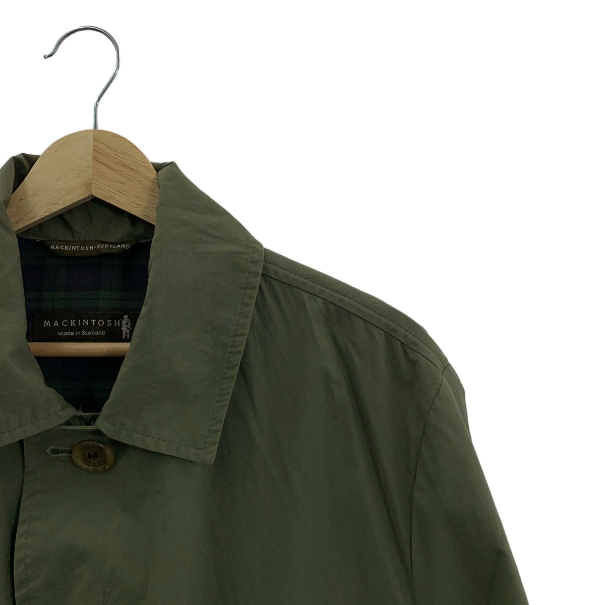 MACKINTOSH / マッキントッシュ フライフロント ステンカラー オーバーコート