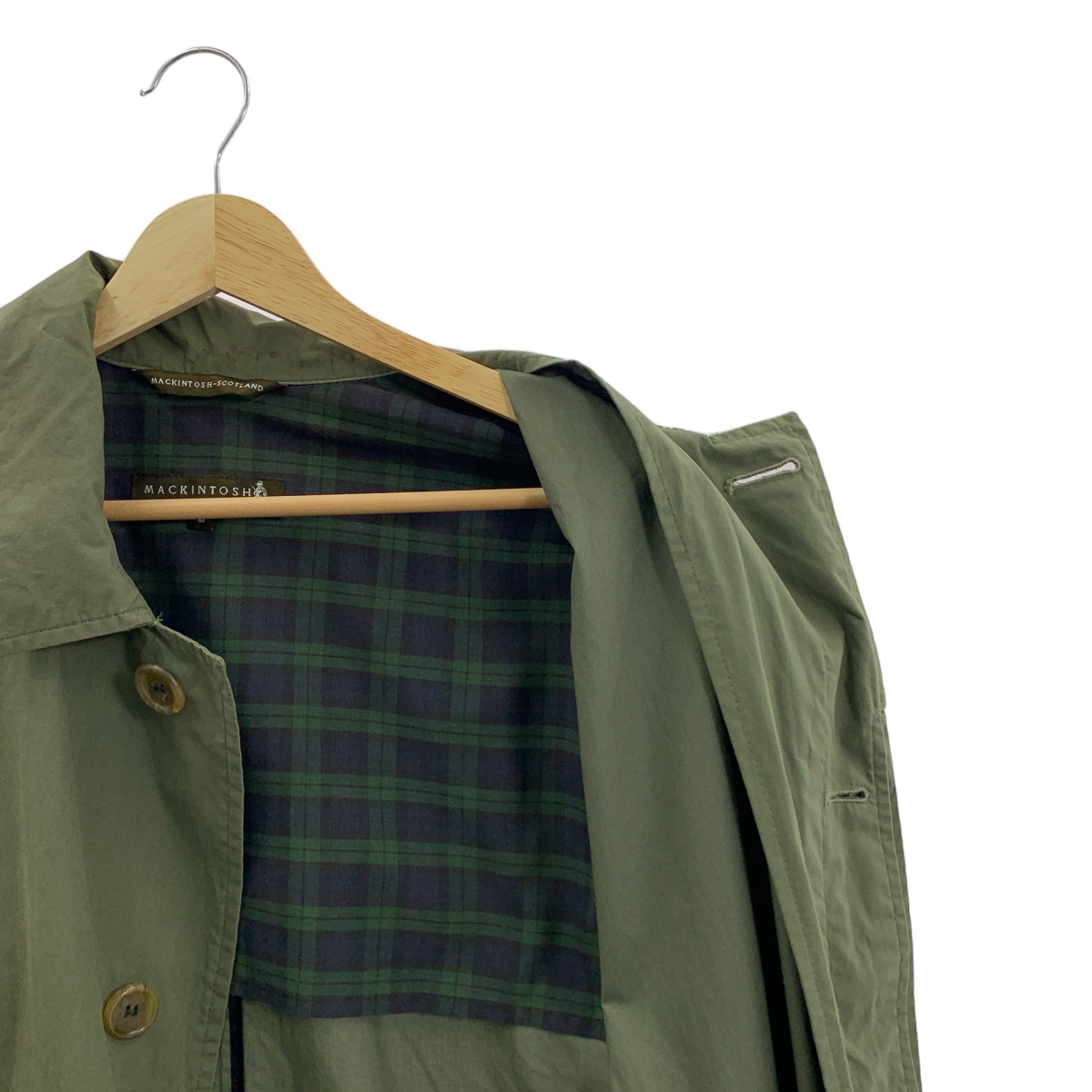 MACKINTOSH / マッキントッシュ フライフロント ステンカラー オーバーコート